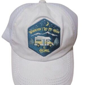 Wherever I Lay My Head is Home - RV Life C.C Baseball Cap